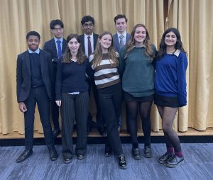 Finalists of Trinity's MDV presentation competition