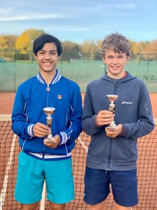 Trinity tennis star Robbie Taylor