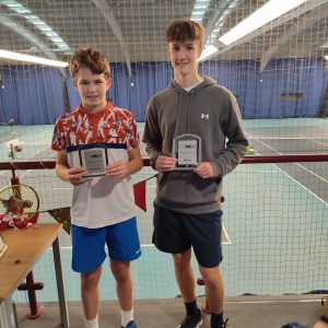 Trinity tennis star Robbie Taylor